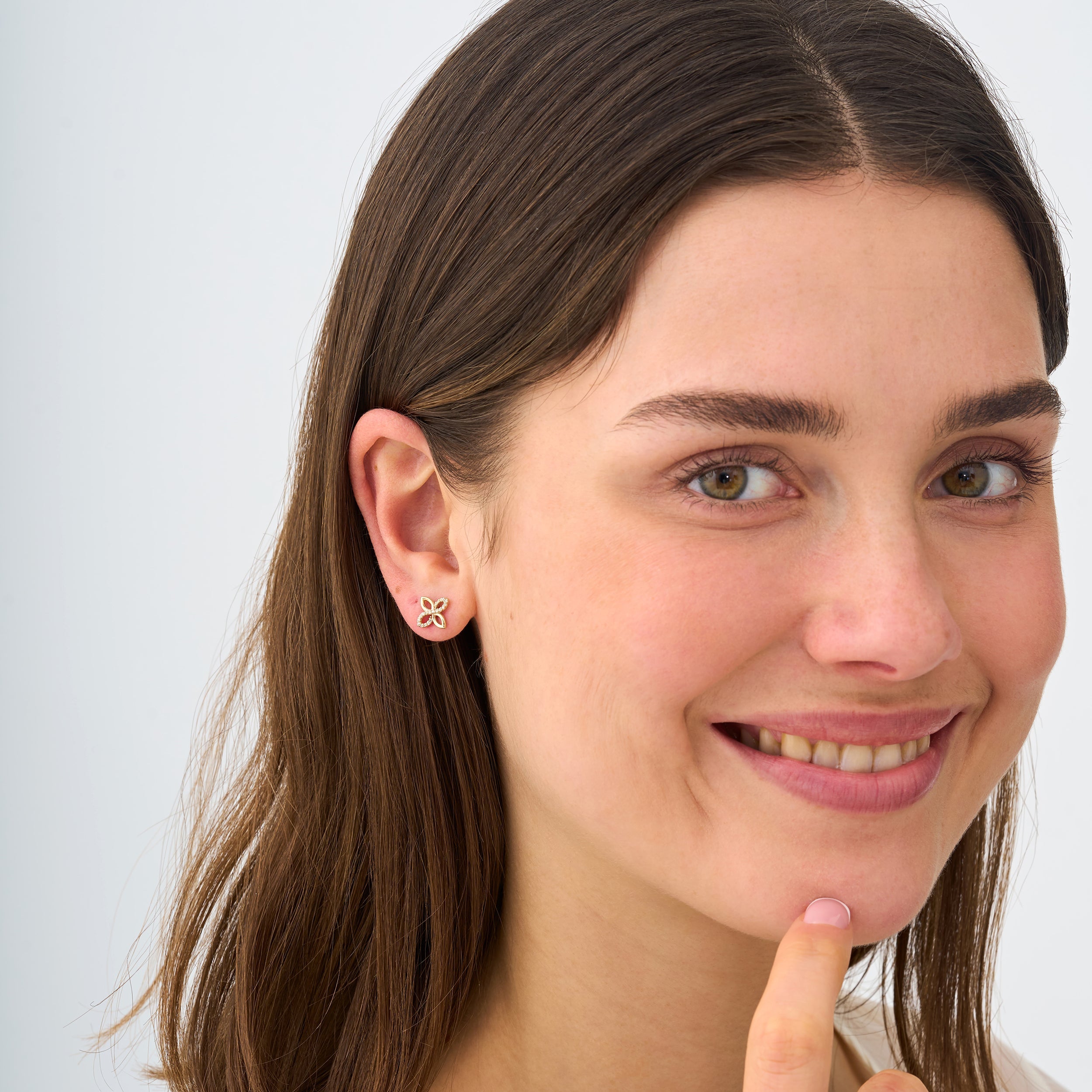 Lucky Leaf Mini Earrings