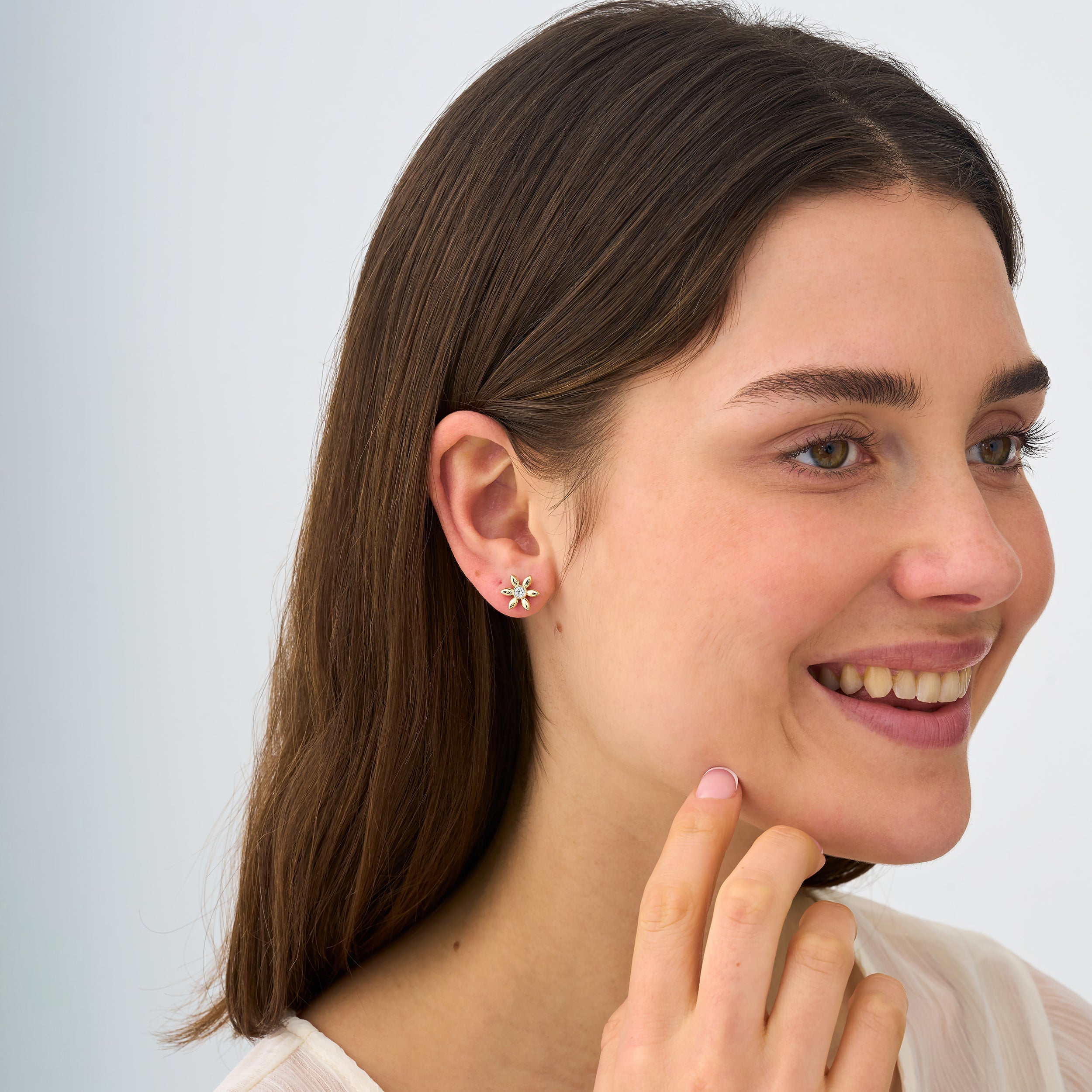 Floral Spark Studs