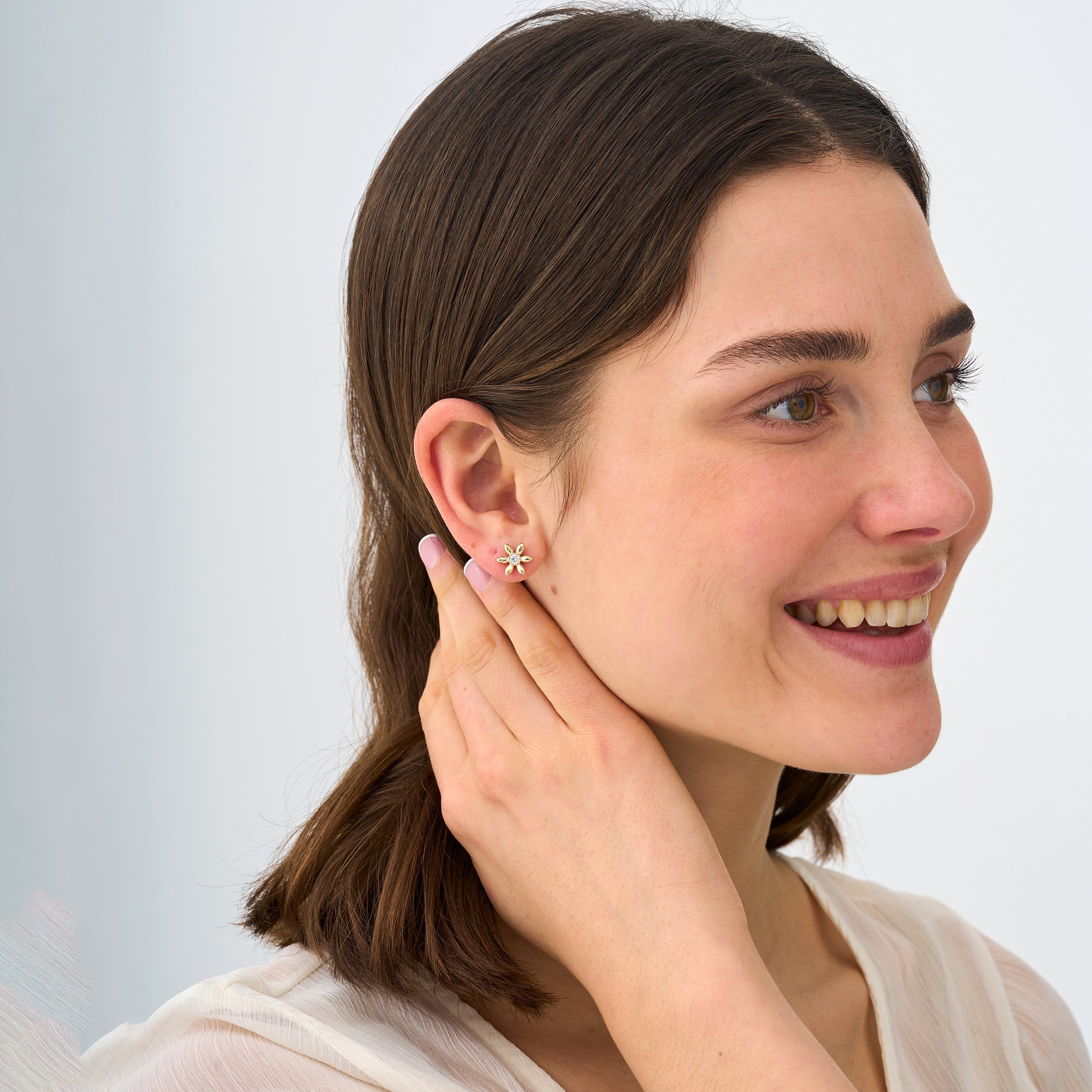 Floral Spark Studs
