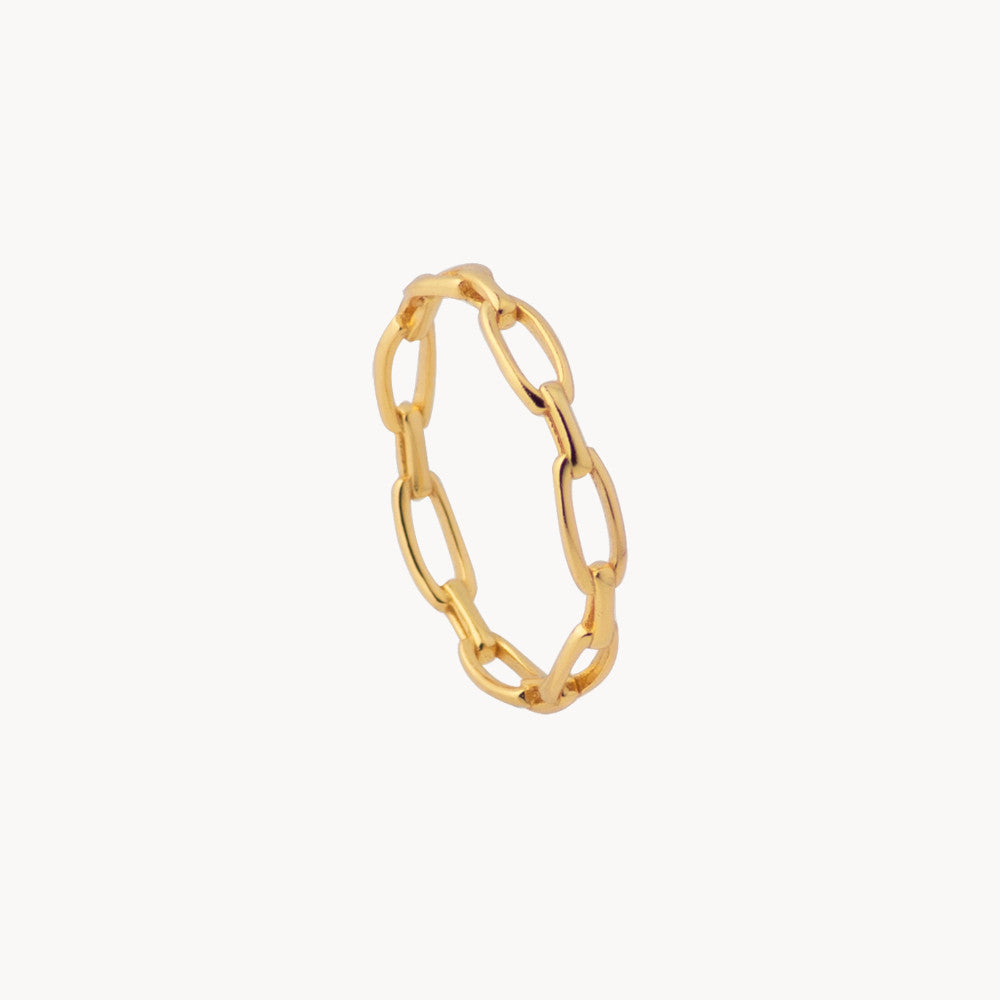 Versatile Chain Ring for Effortless Styling - Jewel Edition